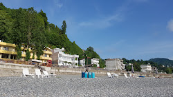Foto van Sarpi beach met hoog niveau van netheid