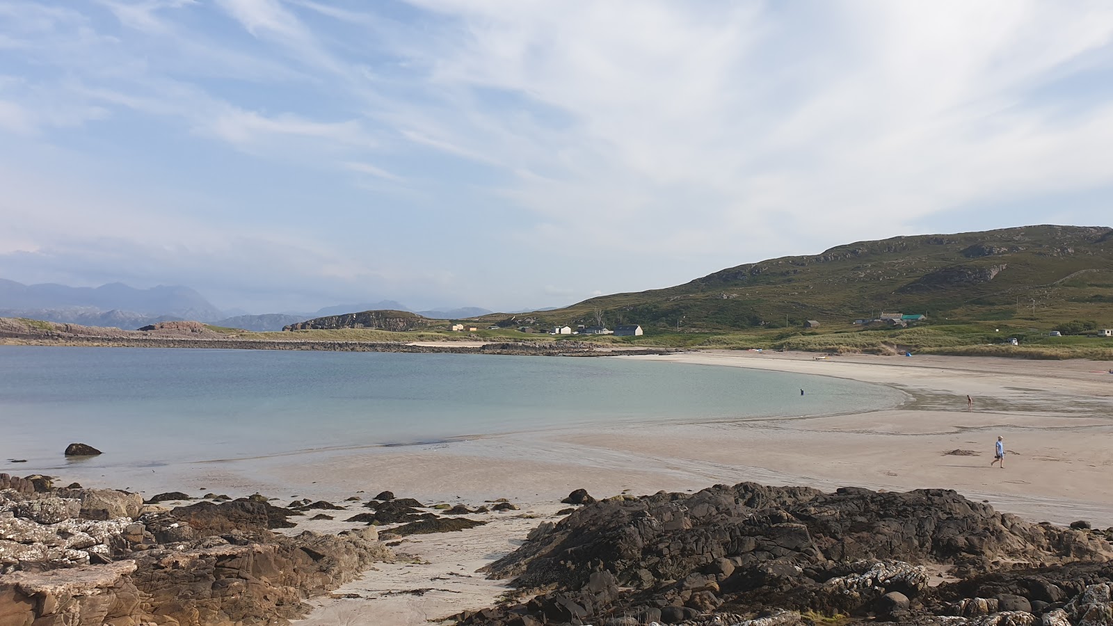 Foto af Mellon Udrigle Beach med høj niveau af renlighed