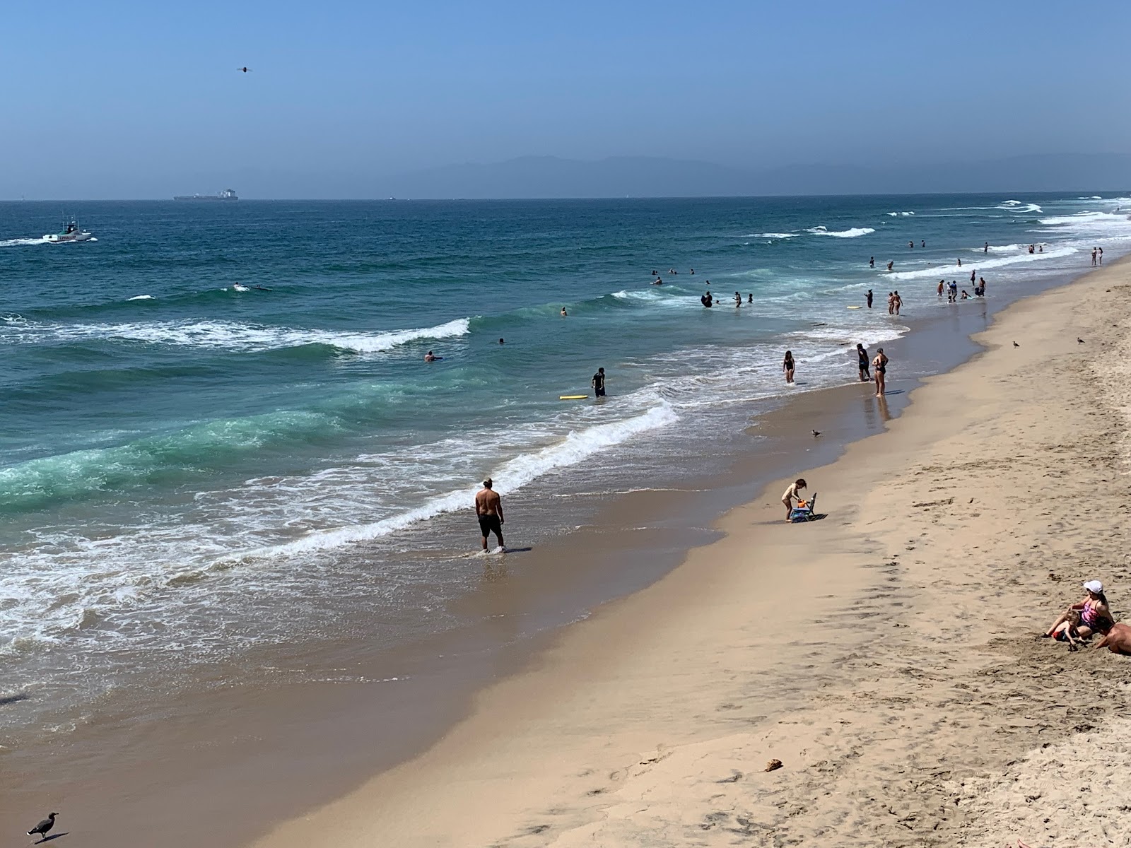 Foto af Hermosa Beach L.A. med høj niveau af renlighed