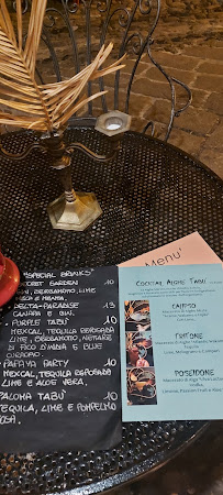 Carte du Tabù Finalborgo ~your swing soul~ à Finale Ligure