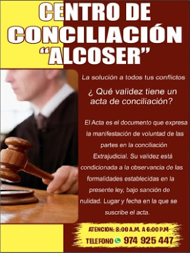 Comentarios y opiniones de CENTRO DE CONCILIACIÓN ALCOSER
