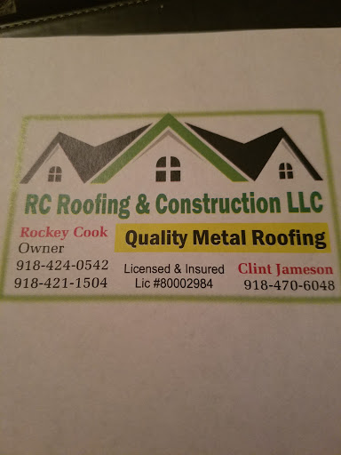 RC ROOFING and CONSTRUCTION LLC in Haileyville, Oklahoma