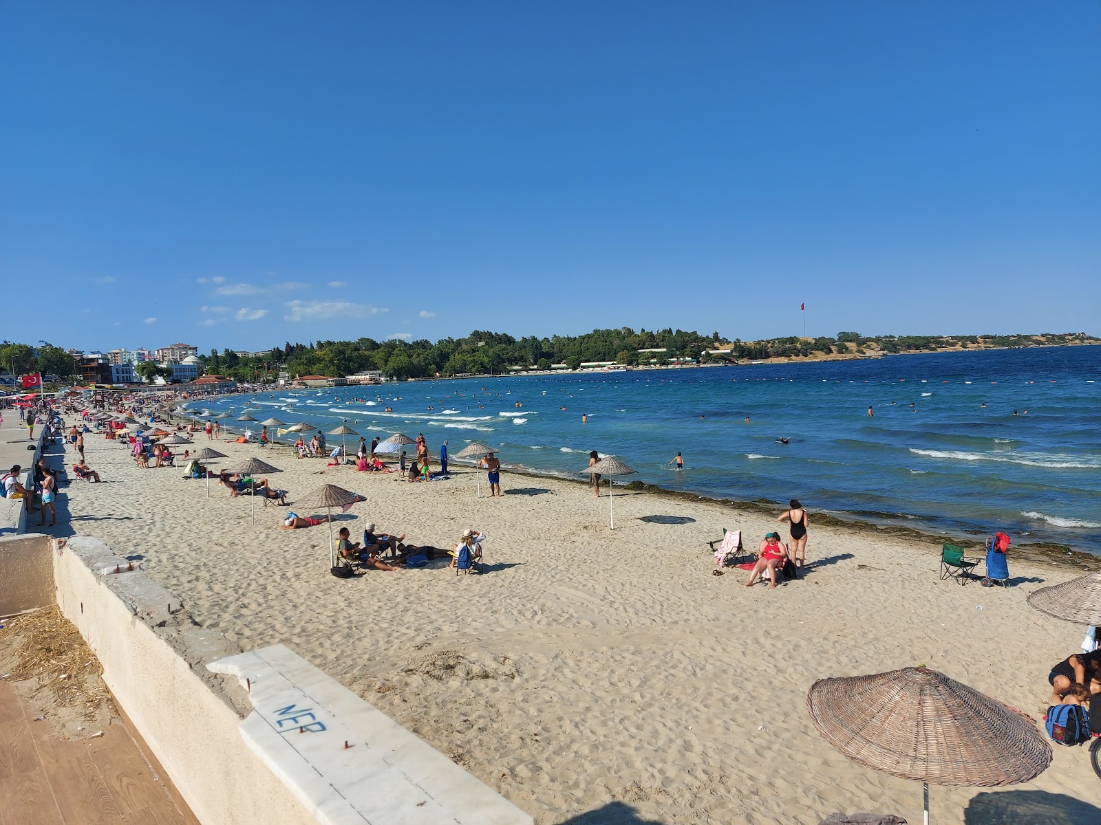 Photo of Hamzakoy beach with spacious bay