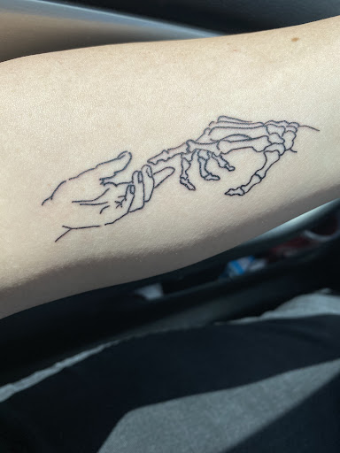 Explore cute bee tattoo ideas, creative tattoo ideas in Easley, available at 123 East Coast Ink