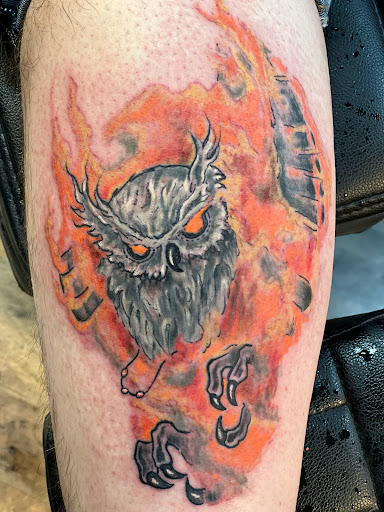 Explore ashley tattoo ideas, creative tattoo ideas in Pikeville, available at The Carbon Canary Tattoo Studio