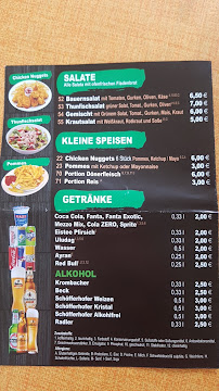 Carte du Rothenberger Kebabhaus à Gründau