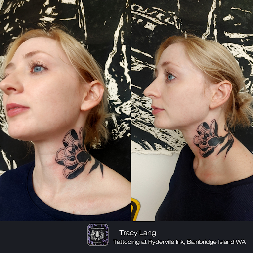 Explore tattoo ideas for family names, creative tattoo ideas in Bainbridge Island, available at Ryderville Ink Tattoos & Fine Art