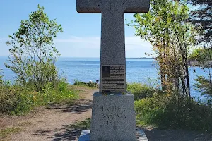 Father Baraga's Cross Historical Marker image