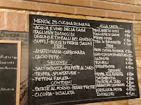 Dar Bottarolo à Rome menu