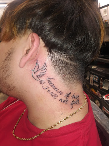 Explore medium tattoo ideas for men, creative tattoo ideas in San Antonio, available at Adrenaline Tattoo & Body Piercing