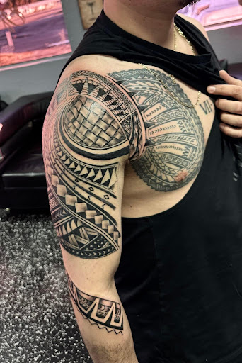 Find tattoos ideas on chest for your next unique tattoo in Fort Myers at Loyal 2 The Coil Tattoos & Piercings (Edison Mall Location Entrance F)