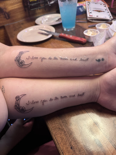 Explore cartoon tattoo ideas, creative tattoo ideas in Brighton, available at Electric Superstition Tattoo