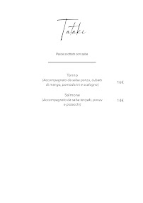 Ristorante FISH Torino à Turin menu