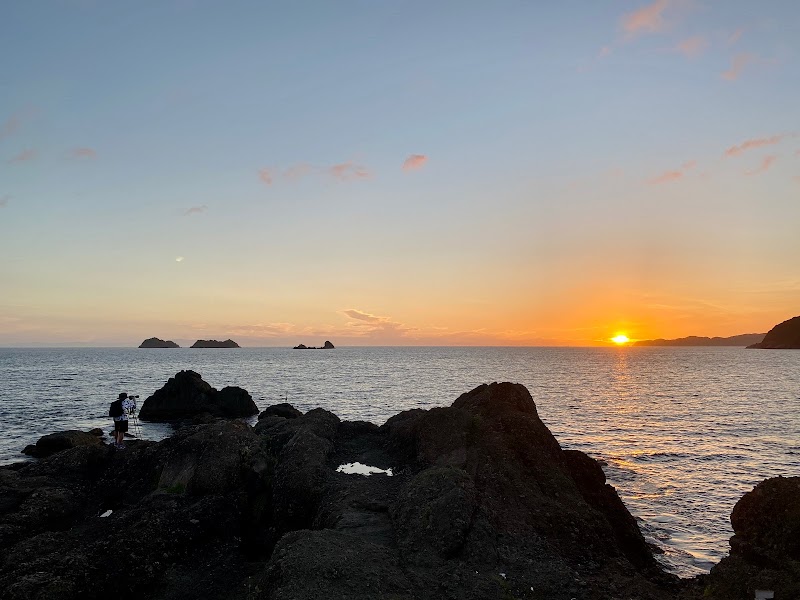 和歌山県朝日夕陽百選 栖原海岸