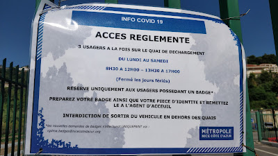 Déchetterie Nice Ouest à Nice