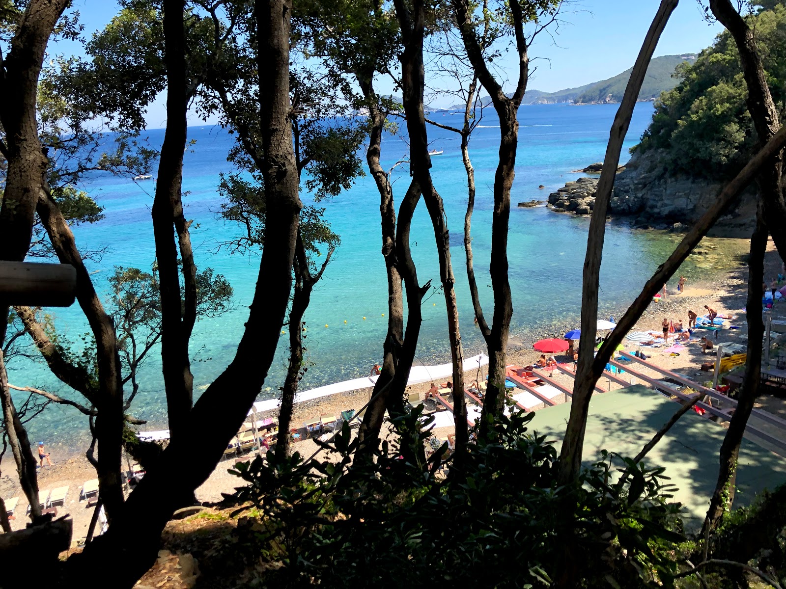 Foto af Spiaggia della Paolina med lille bugt