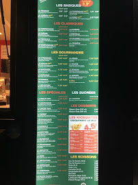 Menu / carte de LE KIOSQUE A PIZZAS à Charny-Orée-de-Puisaye