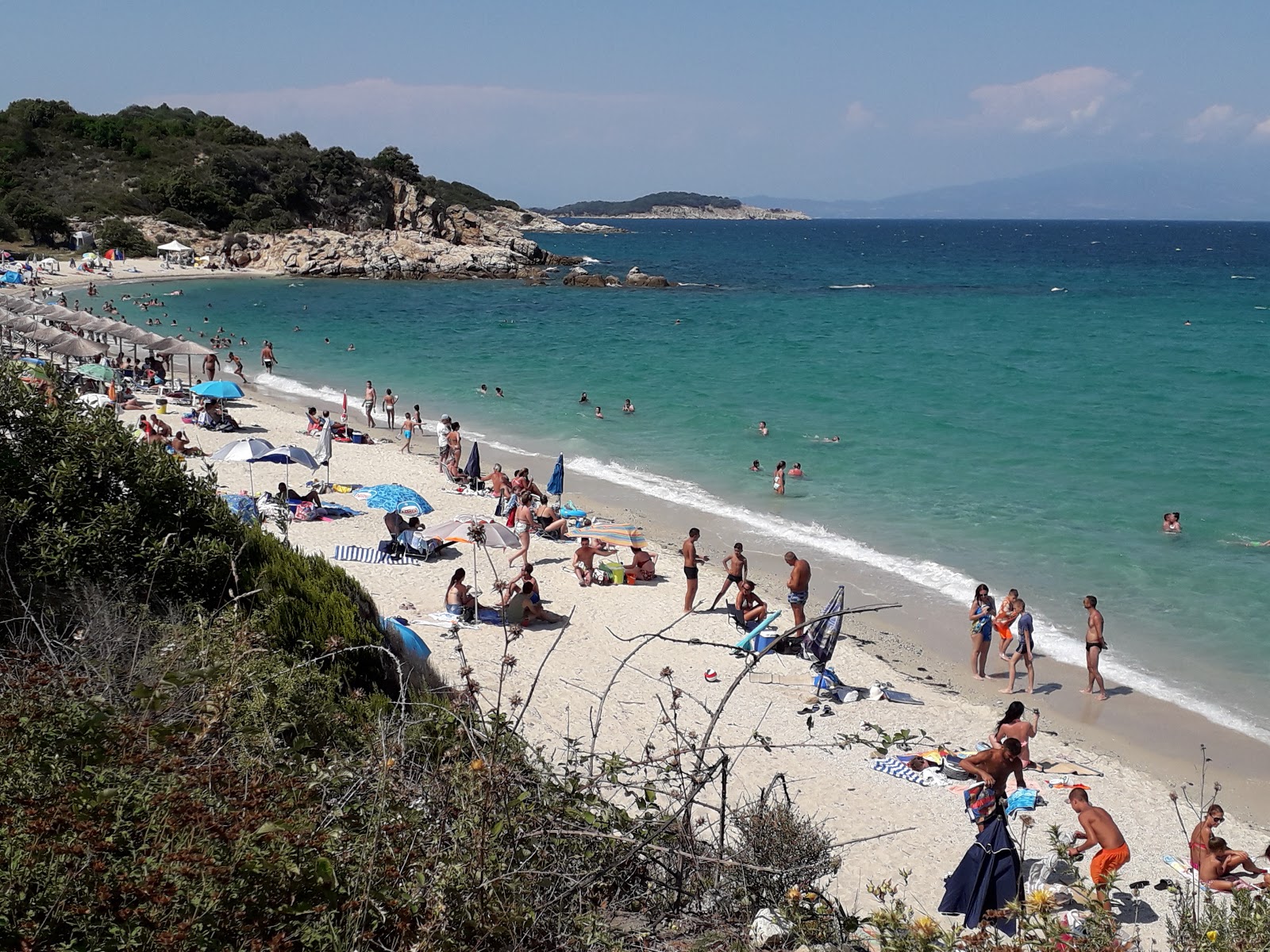 Foto di Spiaggia di Proti Ammoudia - luogo popolare tra gli intenditori del relax