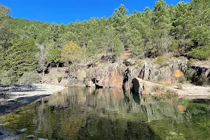 River beach of the dam Verdelhos image