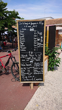 Menu / carte de La Cabane à Burger à Carcans