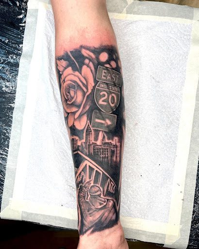 Explore tattoo ideas face, creative tattoo ideas in Belgrade, available at The Loyal Sparrow Tattoo and Piercing