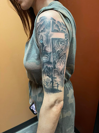 Explore twin tattoos ideas, creative tattoo ideas in Saint Joseph, available at SideStreet Tattoos