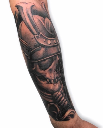 Explore chest to shoulder tattoo ideas, creative tattoo ideas in Hilo, available at Nerdy Neely Studio