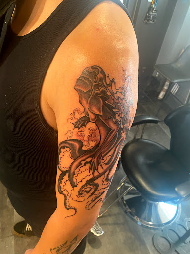 Explore nightmare on elm street tattoo ideas, creative tattoo ideas in Buena Vista, available at Ivy League Tattoo Studio