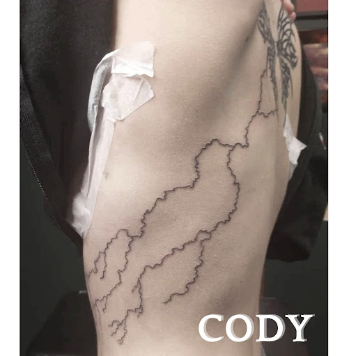 Explore 3 percent tattoo ideas, creative tattoo ideas in Benton, available at Relics Tattoo Studio