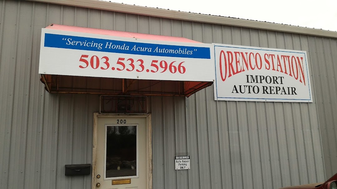 Orenco Station Import Auto Repair