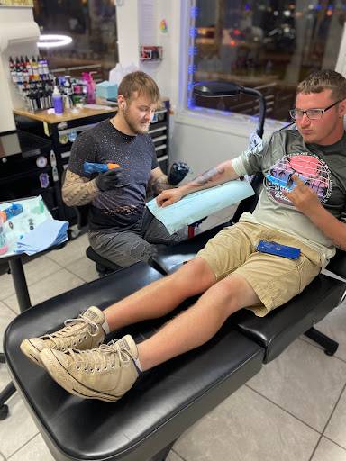 Find wolf tattoo ideas for females for your next unique tattoo in Daytona Beach at Studio 21 Tattoo & Piercings Daytona Beach