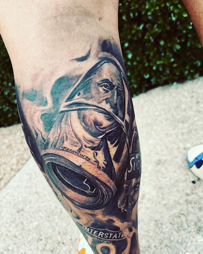 Explore roses tattoo ideas, creative tattoo ideas in Dallas, available at Empire barbers & Ink