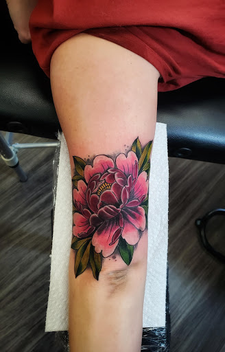 Explore father time tattoo ideas, creative tattoo ideas in Grovetown, available at Triumph Tattoo Company