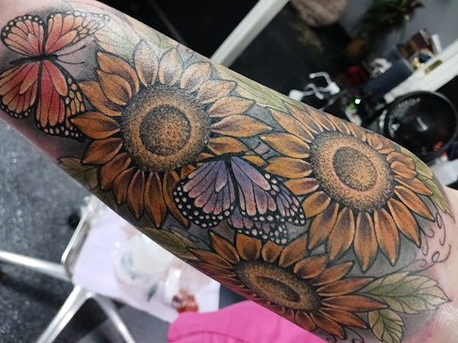 Explore tattoo ideas men sleeve, creative tattoo ideas in Tifton, available at Embody Art Tattoo Studio