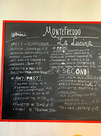 Menu du Rifugio 2027 Chalet Montefreddo à Ovindoli