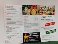 Carte du Pizzeria Toni à Glashütten