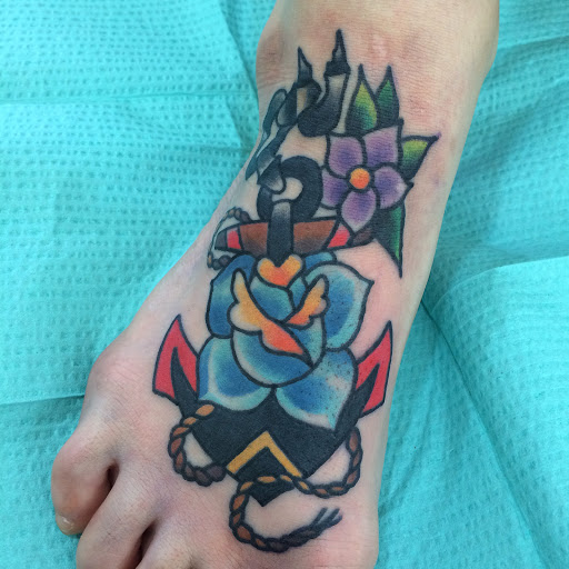 Tattoo Shop «The Rusty Needle Tattoo», reviews and photos, 1270 Harkrider St, Conway, AR 72032, USA