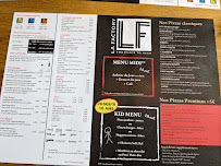 Menu / carte de La Factory à Lescar