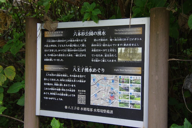 六本杉公園(東京の名湧水57選)