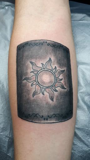 Explore master chief tattoo ideas, creative tattoo ideas in Alamogordo, available at Art By Nate