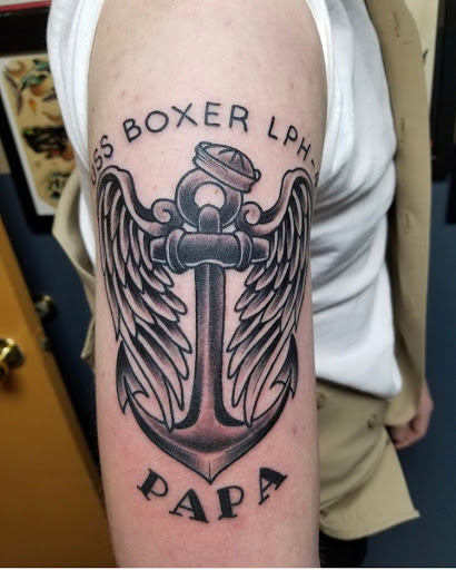Explore tattoo ideas for multiple names, creative tattoo ideas in Libertyville, available at Lucky Seven Tattoo