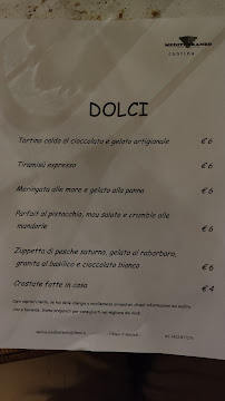 Menu / carte de Ristorante Cantina Mediterraneo à Badoere