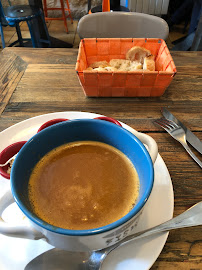 Soupe de potiron du Restaurant de fruits de mer Bar à iode Saint Germain à Paris - n°4
