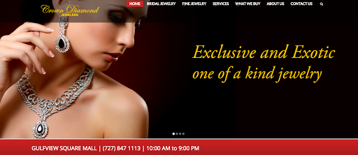 Jewelry Store «Crown Diamond Jewelers», reviews and photos, 9409 US-19, Port Richey, FL 34668, USA