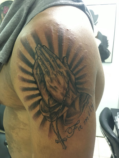 Explore swirl tattoo ideas, creative tattoo ideas in Farmington, available at TATTOO 13 & Laser Tattoo Removal