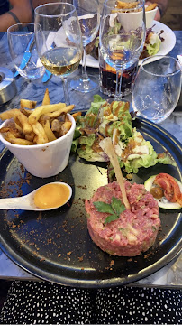 Steak tartare du Restaurant La Villa Loubésienne à Saint-Loubès - n°9