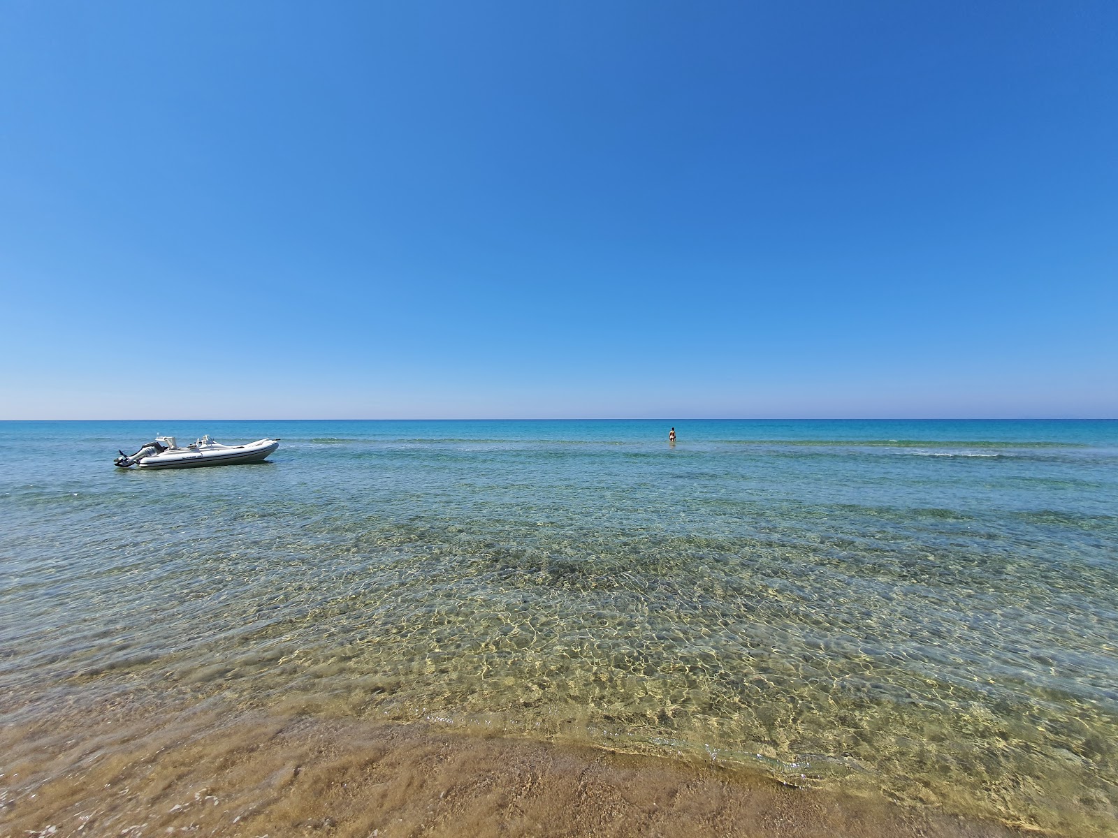 Photo of Gianiskari beach located in natural area
