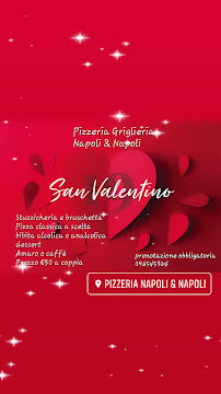 Menu / carte de Napoli&Napoli à Reggio Calabria