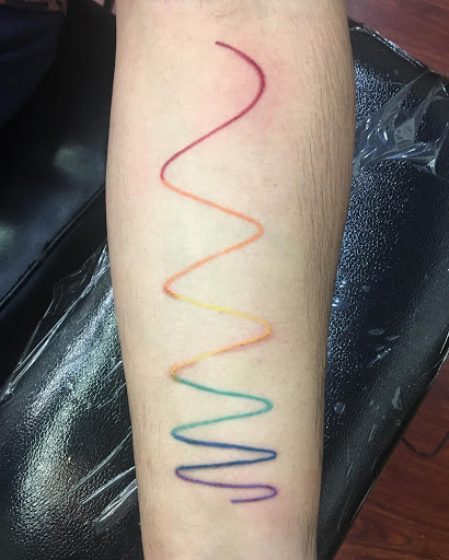 Explore deer antler tattoo ideas, creative tattoo ideas in Tucson, available at The Painted Lady Tattoo