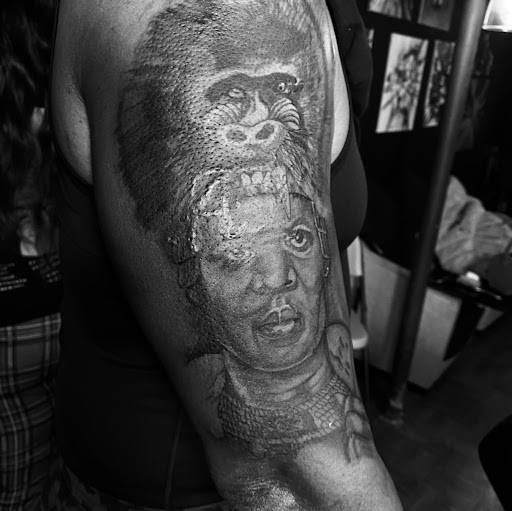 Explore gory tattoo ideas, creative tattoo ideas in Derwood, available at Elevate Tattoo Studio (ETS)